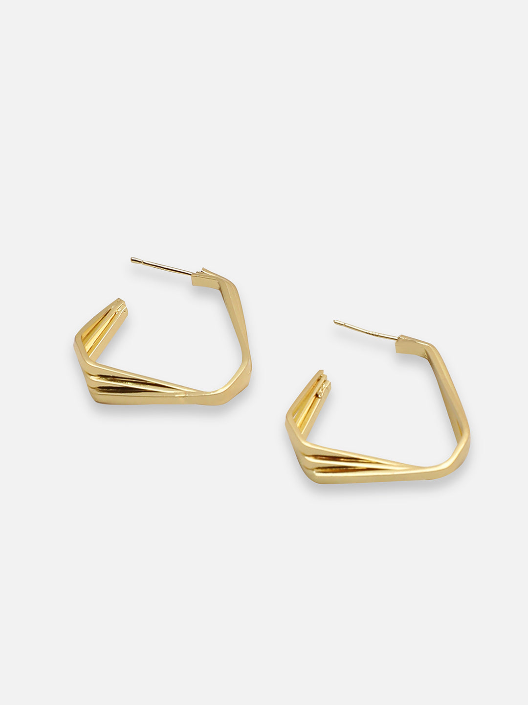 GOLD PLATED PARTY DESIGNER DROP EARRING FOR WOMEN
