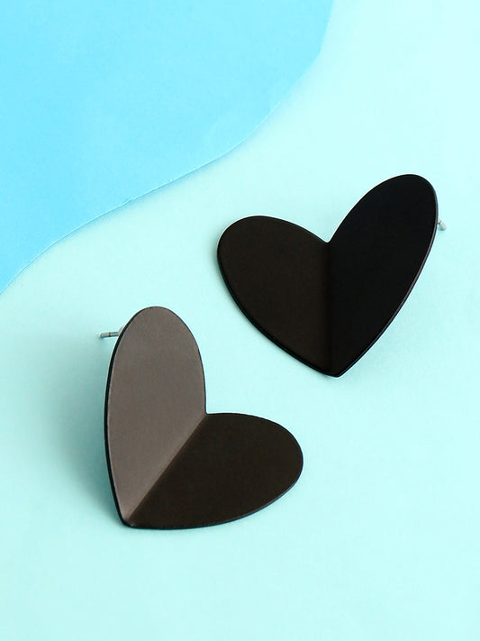 GOLD PLATED CASUAL DESIGNER STUD FOR WOMEN