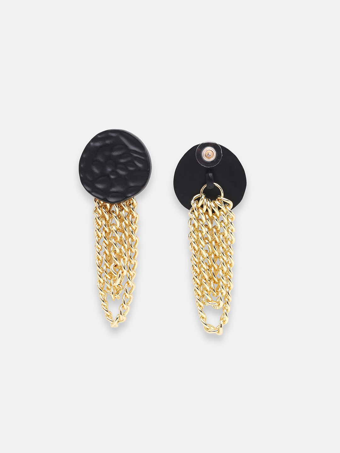 GOLD PLATED PARTY PEARLS DROP EARRING FOR WOMEN