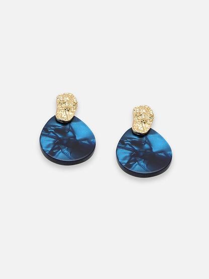 GOLD PLATED PARTY DESIGNER DROP EARRING FOR WOMEN