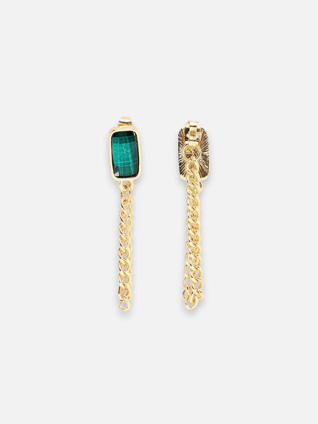 GOLD PLATED PARTY DESIGNER DROP EARRING FOR WOMEN
