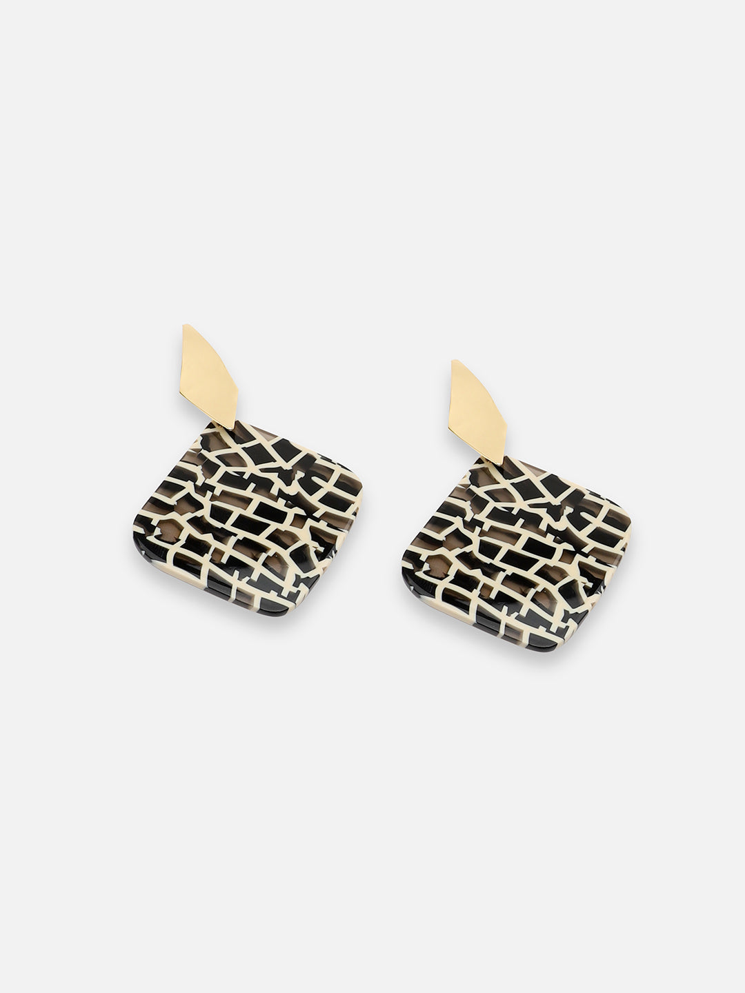 GOLD PLATED PARTY DESIGNER DROP EARRING FOR WOMEN