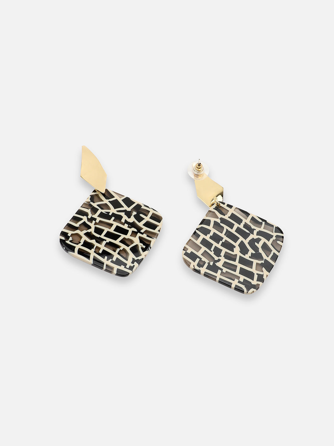 GOLD PLATED PARTY DESIGNER DROP EARRING FOR WOMEN