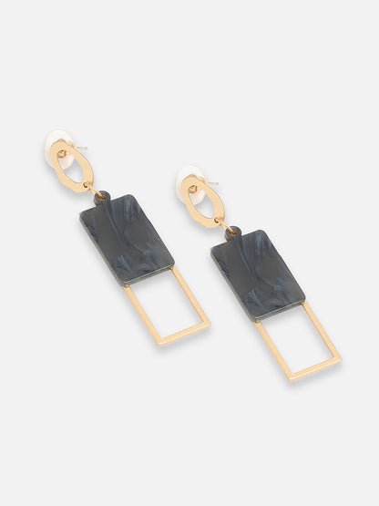 GOLD PLATED PARTY DESIGNER DROP EARRING FOR WOMEN