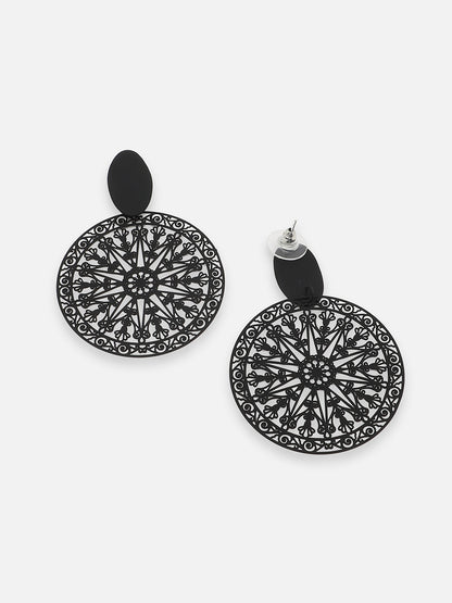 GOLD PLATED PARTY DESIGNER DROP EARRING FOR WOMEN