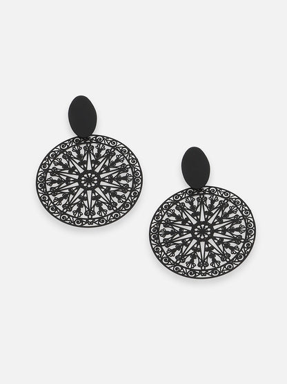 GOLD PLATED PARTY DESIGNER DROP EARRING FOR WOMEN