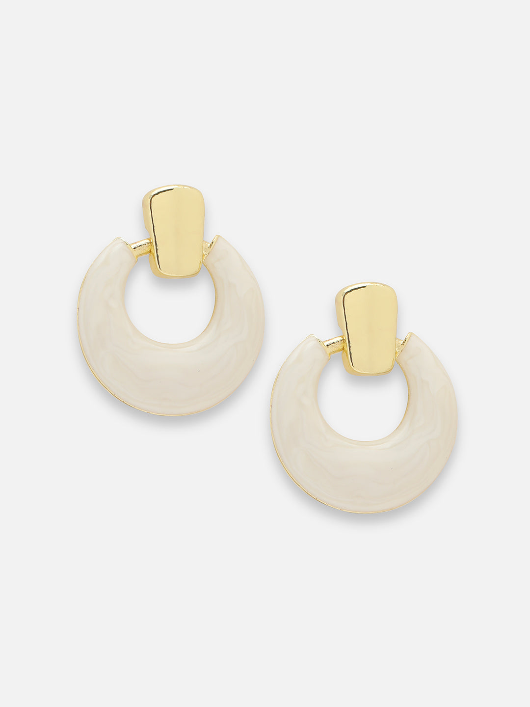 GOLD PLATED PARTY DESIGNER DROP EARRING FOR WOMEN