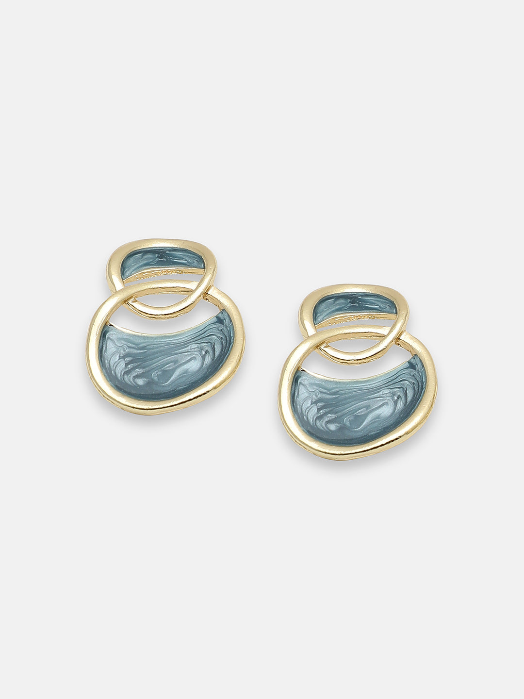 GOLD PLATED PARTY DESIGNER DROP EARRING FOR WOMEN