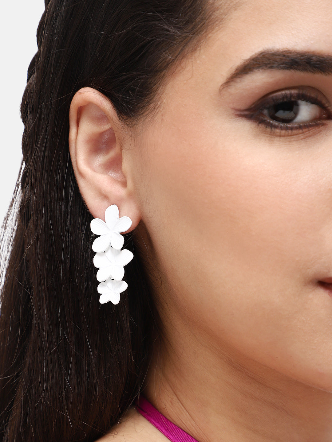 GOLD PLATED PARTY DESIGNER DROP EARRING FOR WOMEN