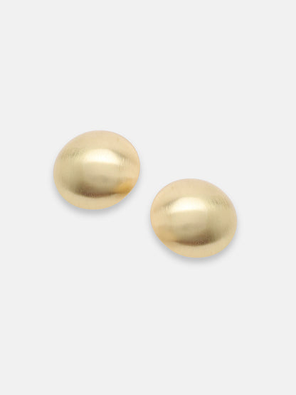 GOLD PLATED CASUAL DESIGNER STUD FOR WOMEN