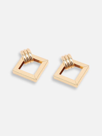 GOLD PLATED PARTY DESIGNER DROP EARRING FOR WOMEN