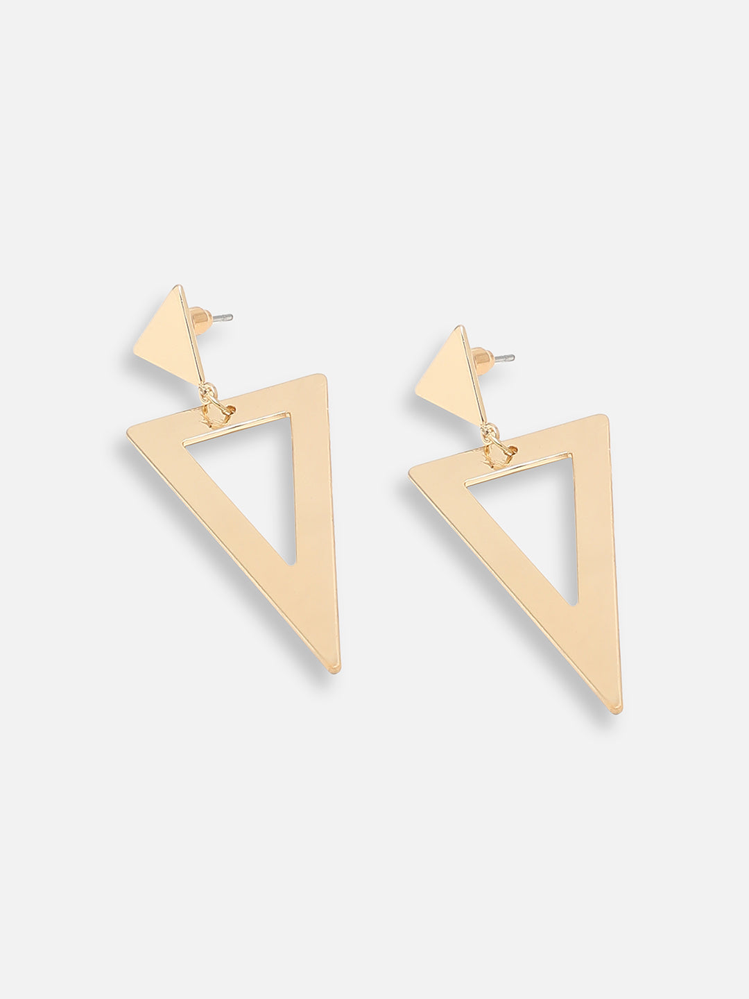 GOLD PLATED PARTY DESIGNER DROP EARRING FOR WOMEN