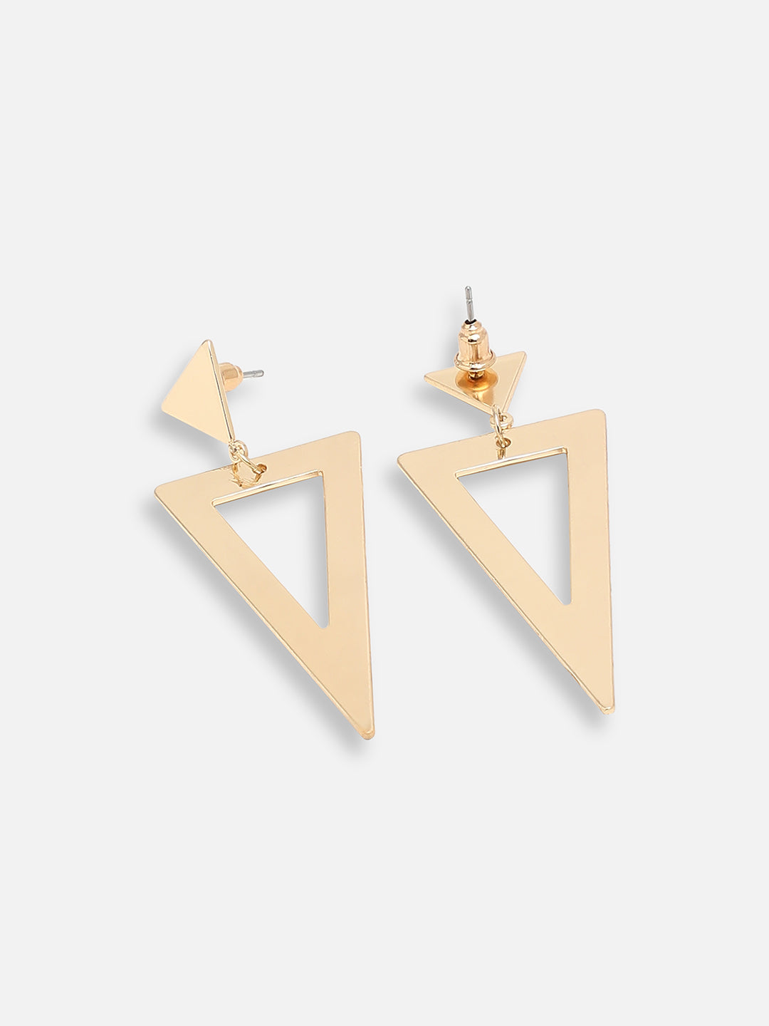 GOLD PLATED PARTY DESIGNER DROP EARRING FOR WOMEN