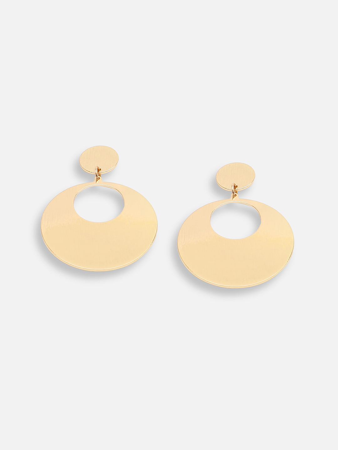 GOLD PLATED PARTY DESIGNER DROP EARRING FOR WOMEN