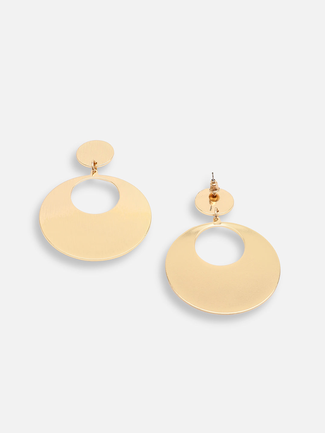 GOLD PLATED PARTY DESIGNER DROP EARRING FOR WOMEN