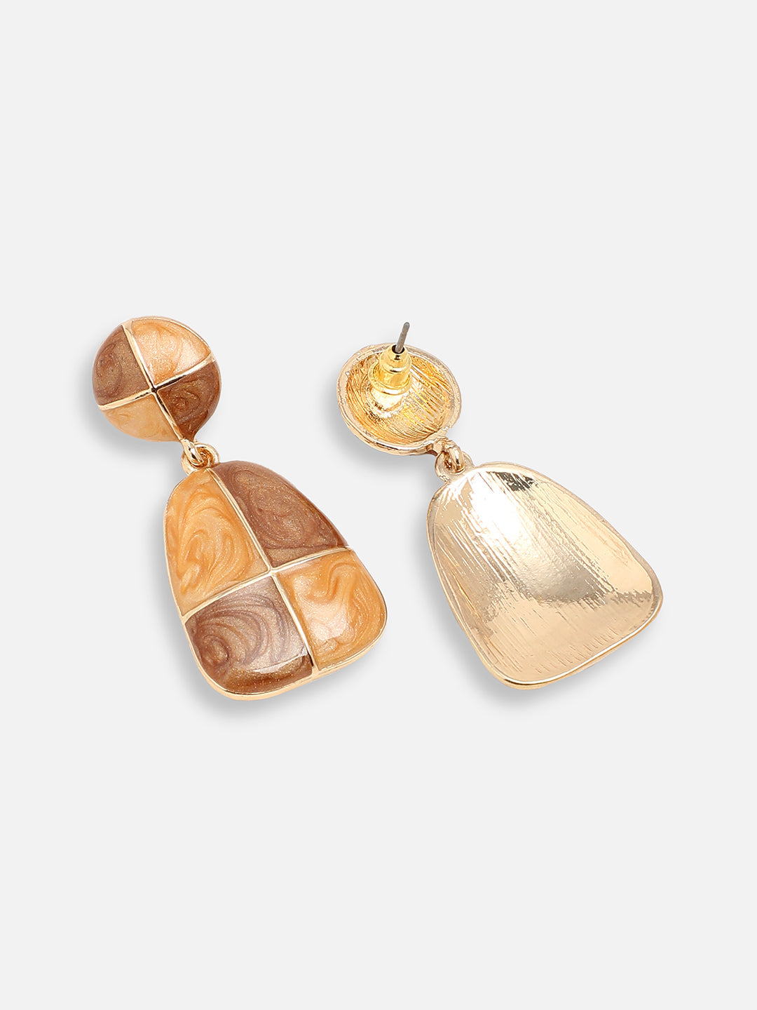 GOLD PLATED PARTY DESIGNER DROP EARRING FOR WOMEN