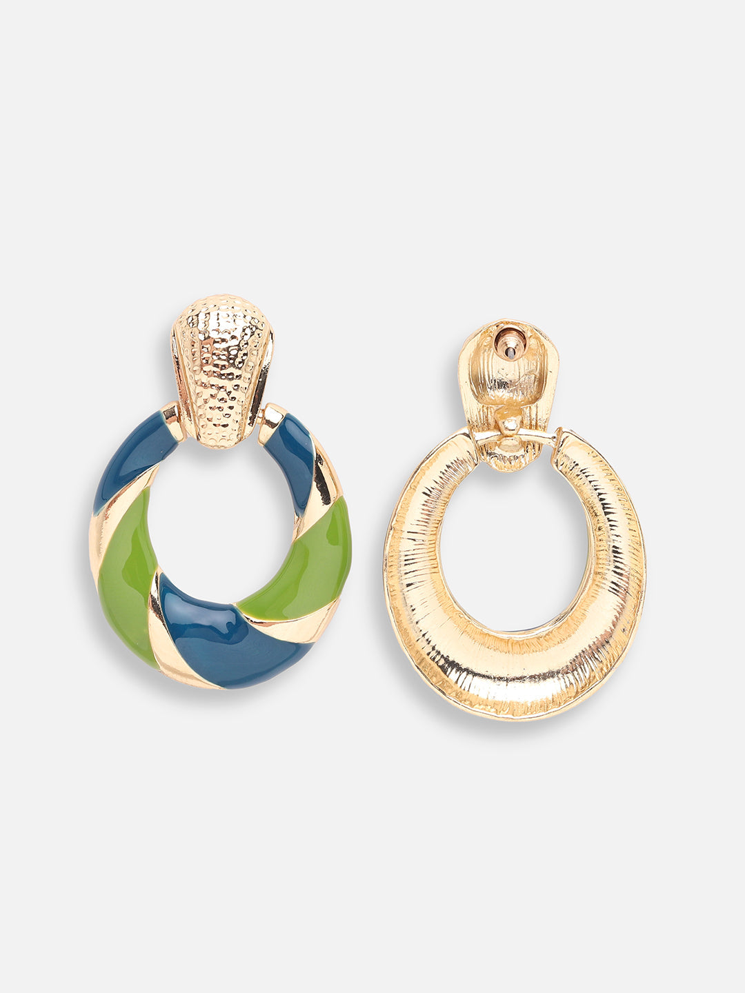 GOLD PLATED PARTY DESIGNER DROP EARRING FOR WOMEN