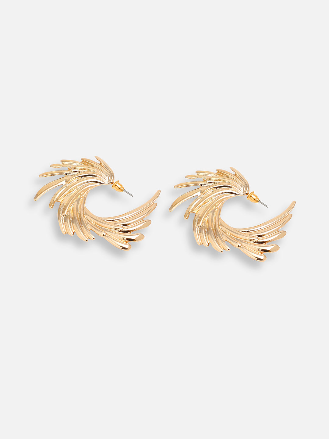 GOLD PLATED PARTY DESIGNER DROP EARRING FOR WOMEN