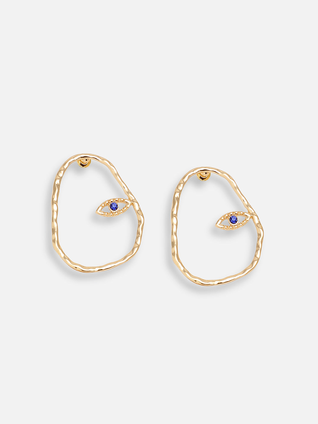 GOLD PLATED PARTY DESIGNER DROP EARRING FOR WOMEN