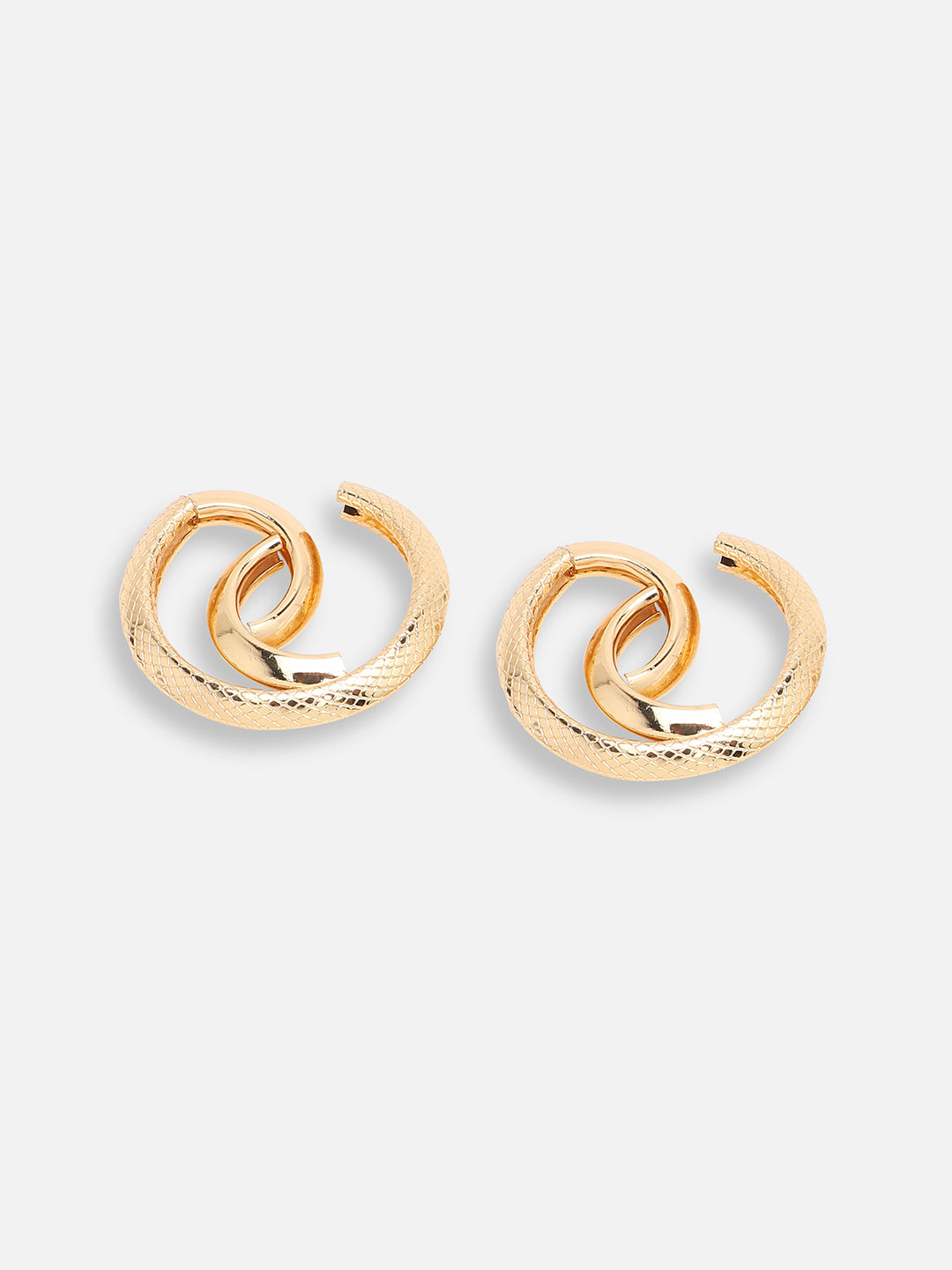 GOLD PLATED PARTY DESIGNER DROP EARRING FOR WOMEN