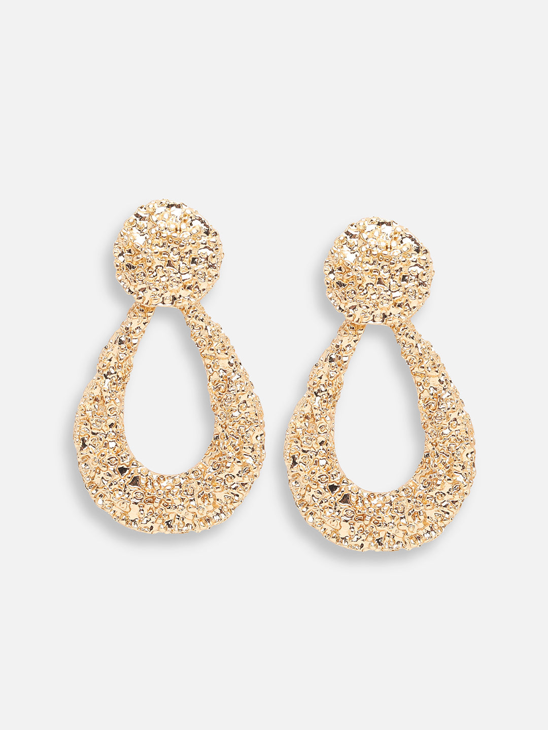 GOLD PLATED PARTY DESIGNER DROP EARRING FOR WOMEN