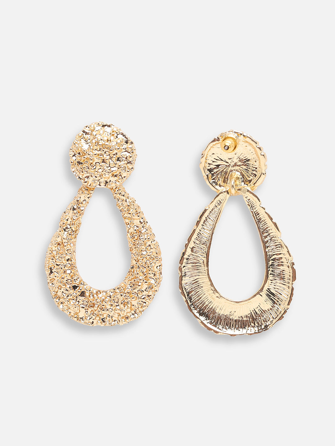 GOLD PLATED PARTY DESIGNER DROP EARRING FOR WOMEN