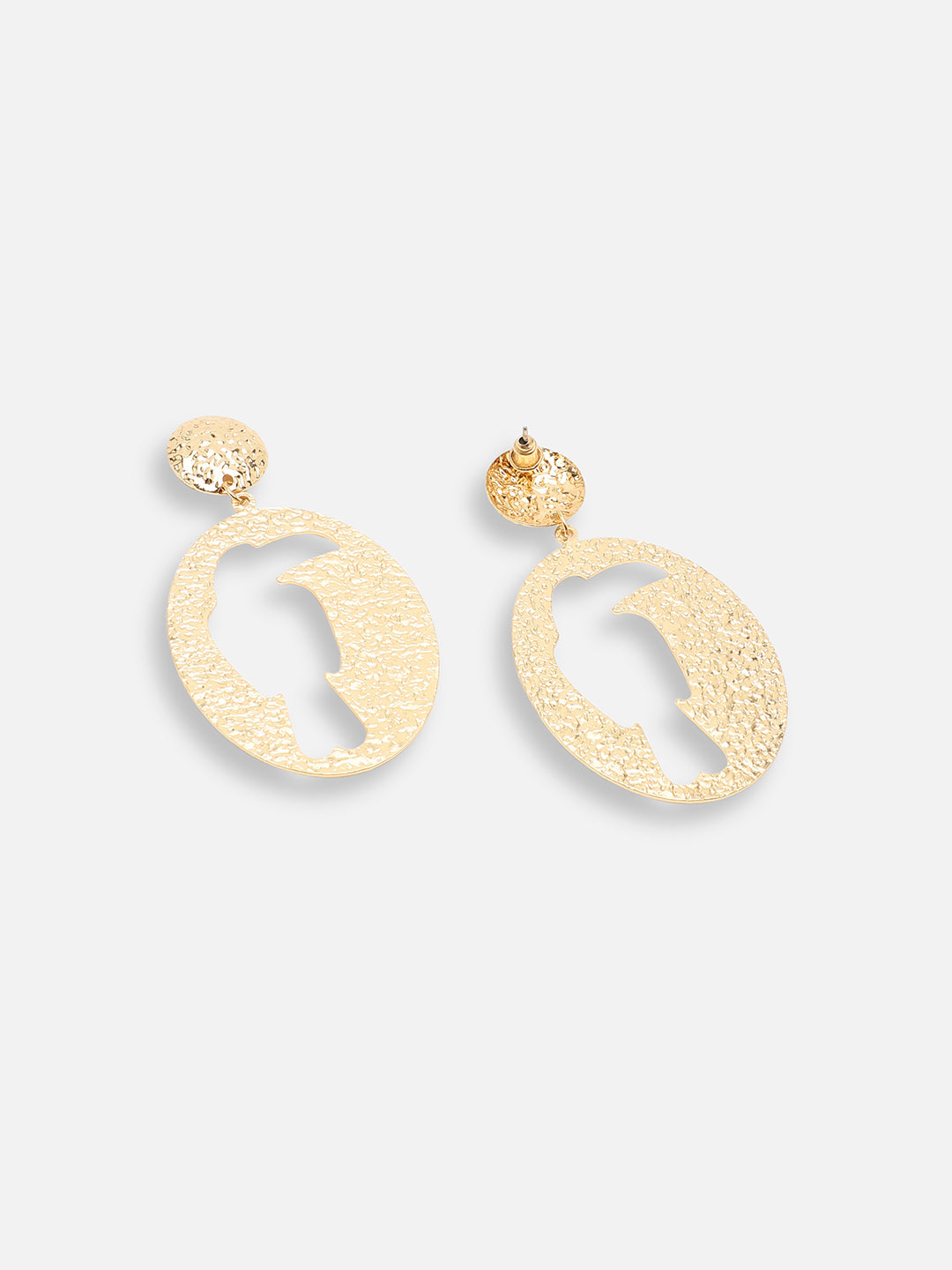 GOLD PLATED PARTY DESIGNER DROP EARRING FOR WOMEN