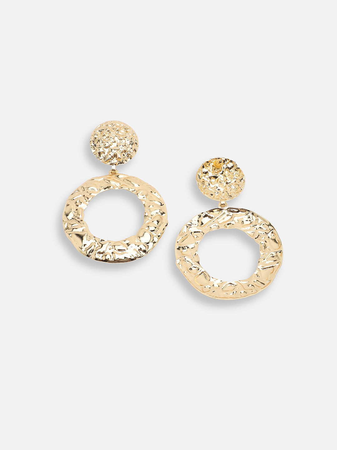 GOLD PLATED PARTY DESIGNER DROP EARRING FOR WOMEN