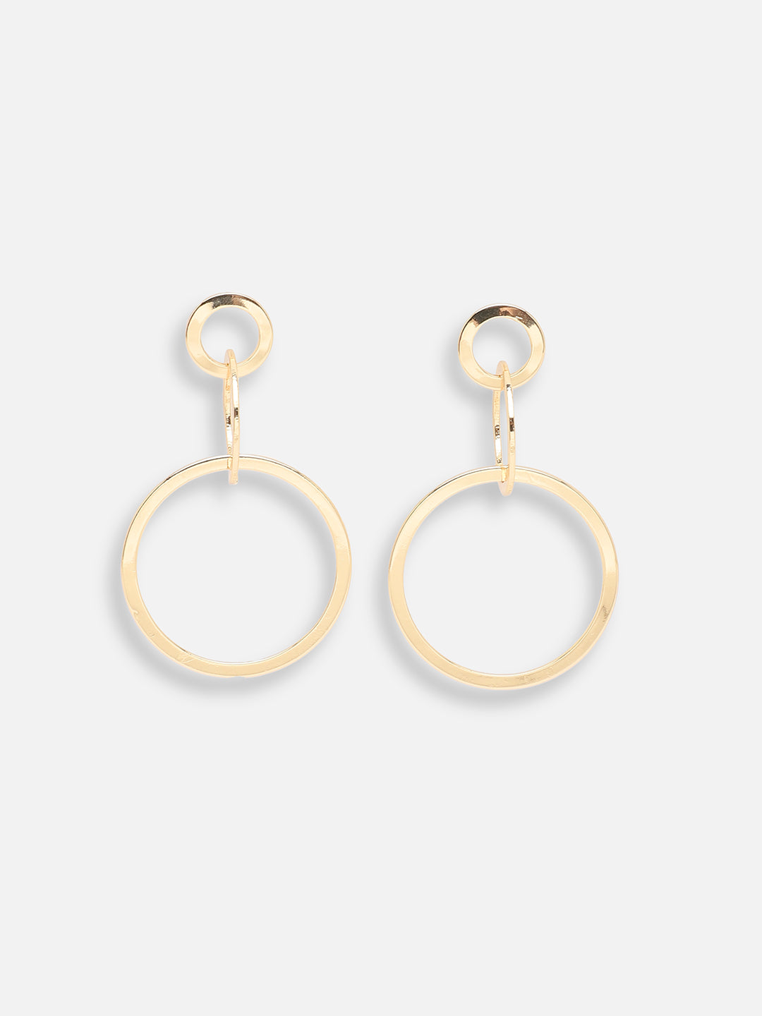 GOLD PLATED PARTY DESIGNER DROP EARRING FOR WOMEN