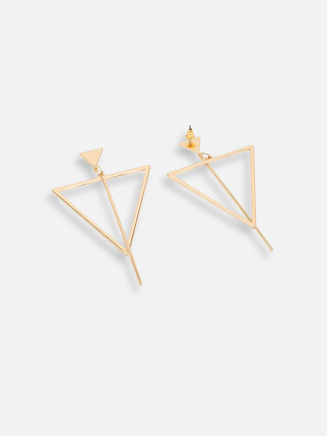 GOLD PLATED PARTY DESIGNER DROP EARRING FOR WOMEN