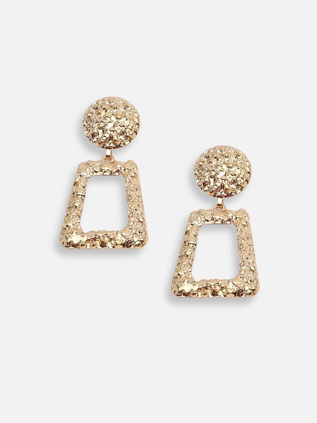 GOLD PLATED PARTY DESIGNER DROP EARRING FOR WOMEN