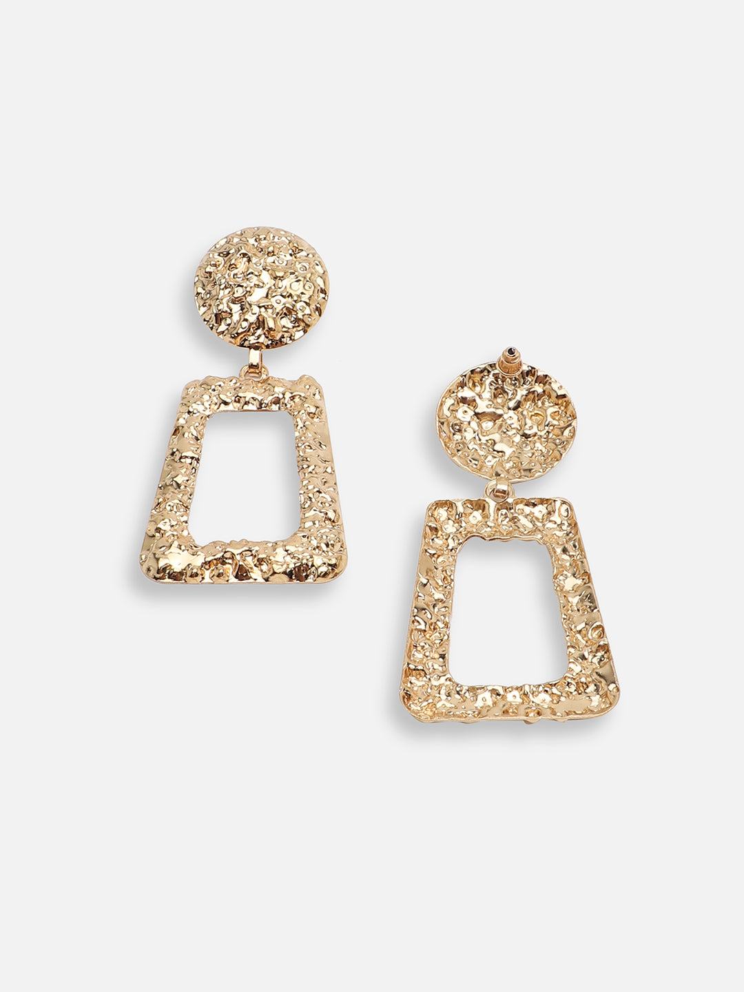 GOLD PLATED PARTY DESIGNER DROP EARRING FOR WOMEN