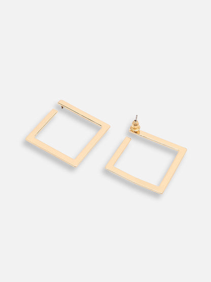 GOLD PLATED PARTY DESIGNER DROP EARRING FOR WOMEN