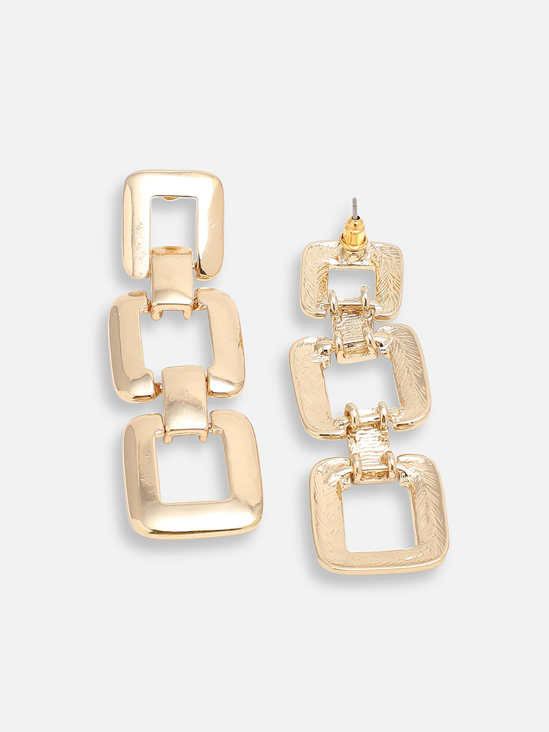 GOLD PLATED PARTY DESIGNER DROP EARRING FOR WOMEN