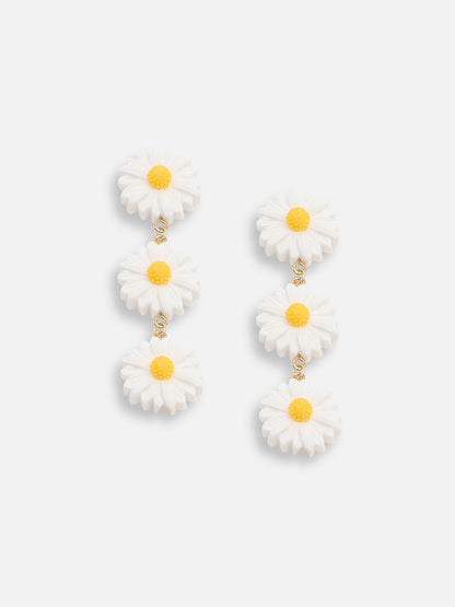 GOLD PLATED PARTY DESIGNER DROP EARRING FOR WOMEN