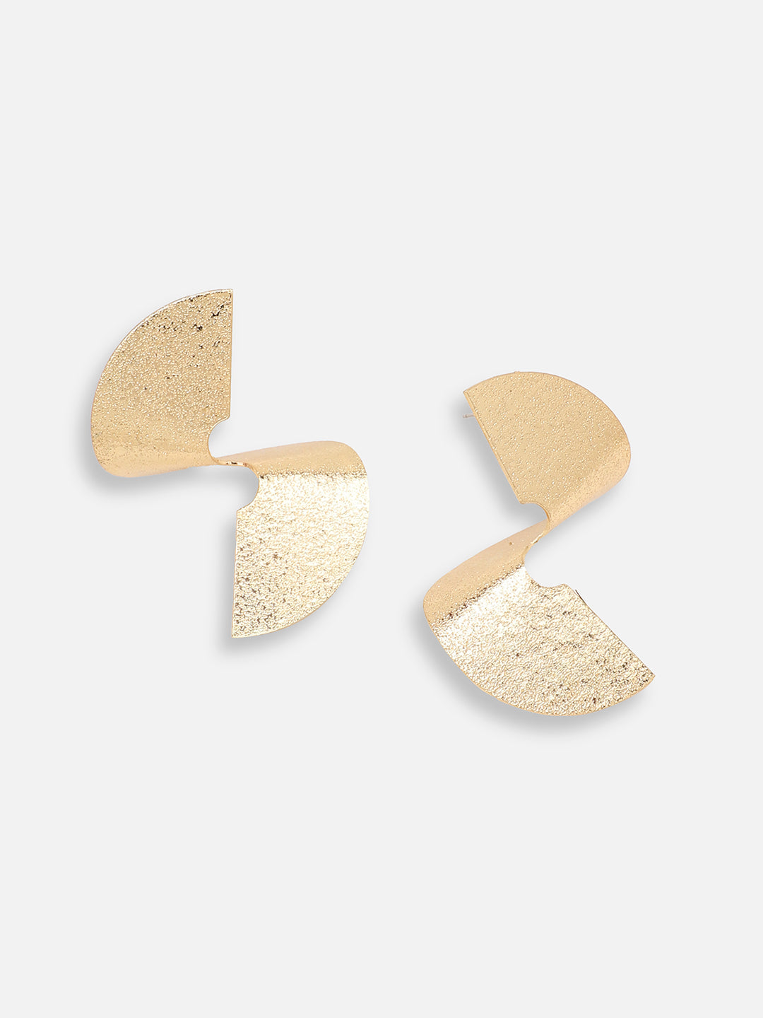 GOLD PLATED PARTY DESIGNER STUD FOR WOMEN