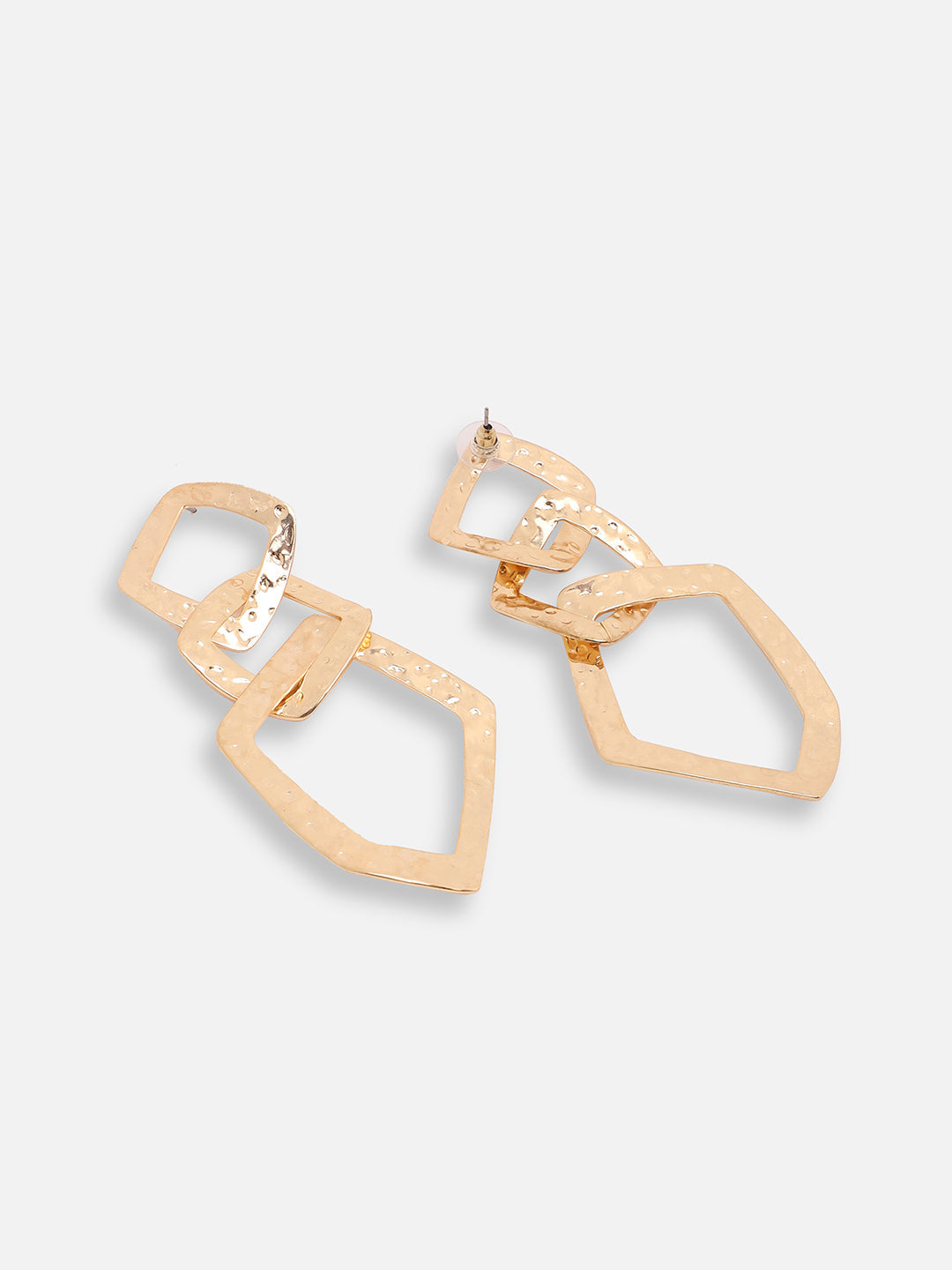 GOLD PLATED PARTY DESIGNER DROP EARRING FOR WOMEN