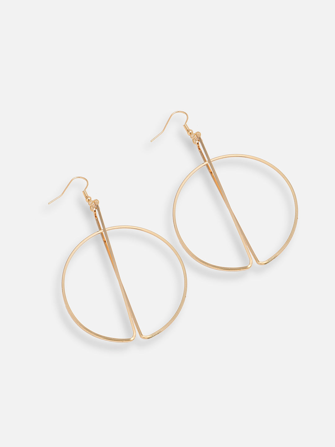 GOLD PLATED PARTY DESIGNER DROP EARRING FOR WOMEN