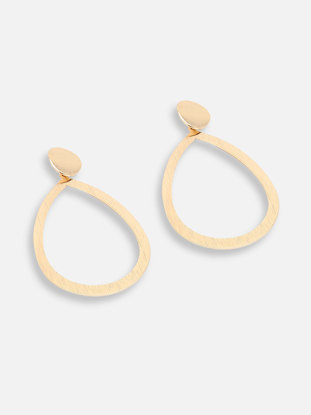GOLD PLATED PARTY DESIGNER DROP EARRING FOR WOMEN