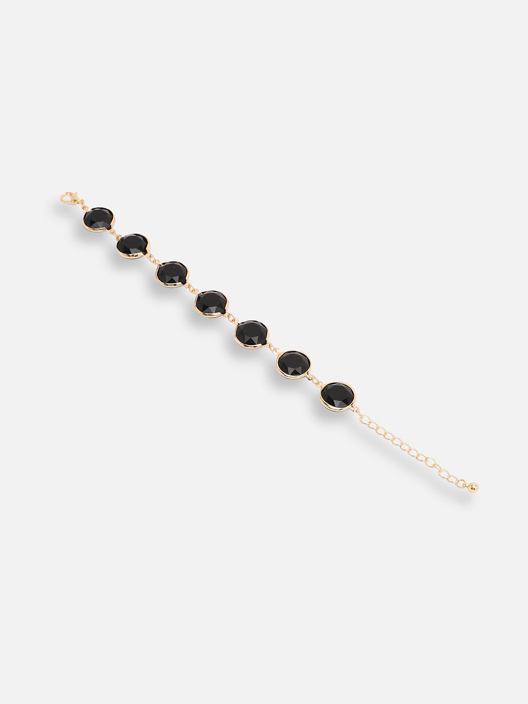 GOLD PLATED CASUAL DESIGNER STONE STONE BRACELET FOR WOMEN