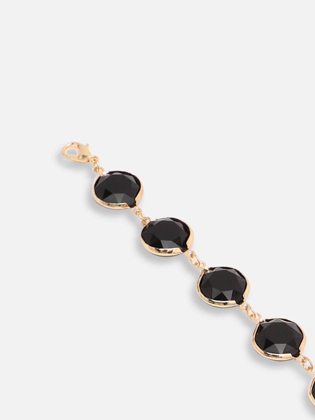 GOLD PLATED CASUAL DESIGNER STONE STONE BRACELET FOR WOMEN