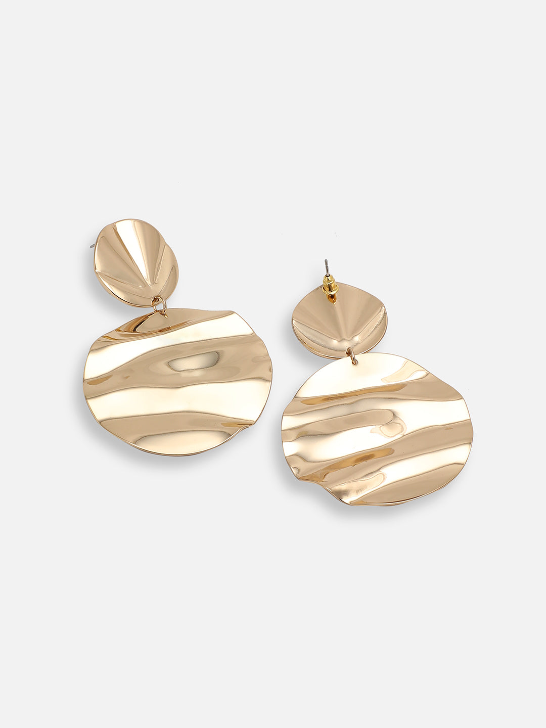 GOLD PLATED PARTY DESIGNER DROP EARRING FOR WOMEN