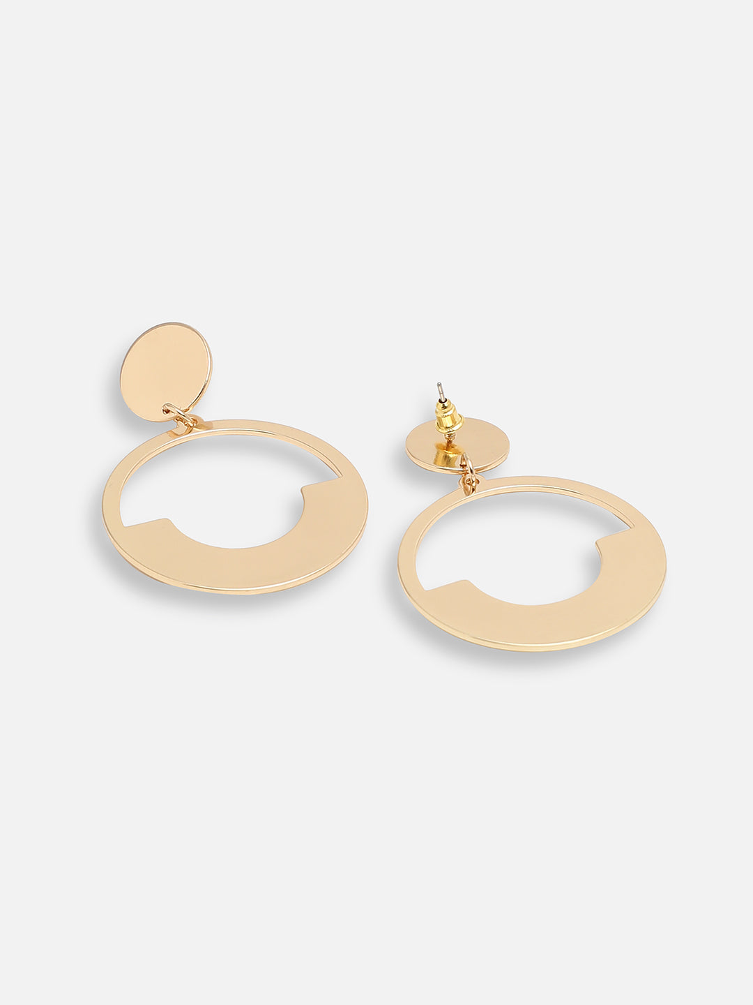 GOLD PLATED PARTY DESIGNER DROP EARRING FOR WOMEN