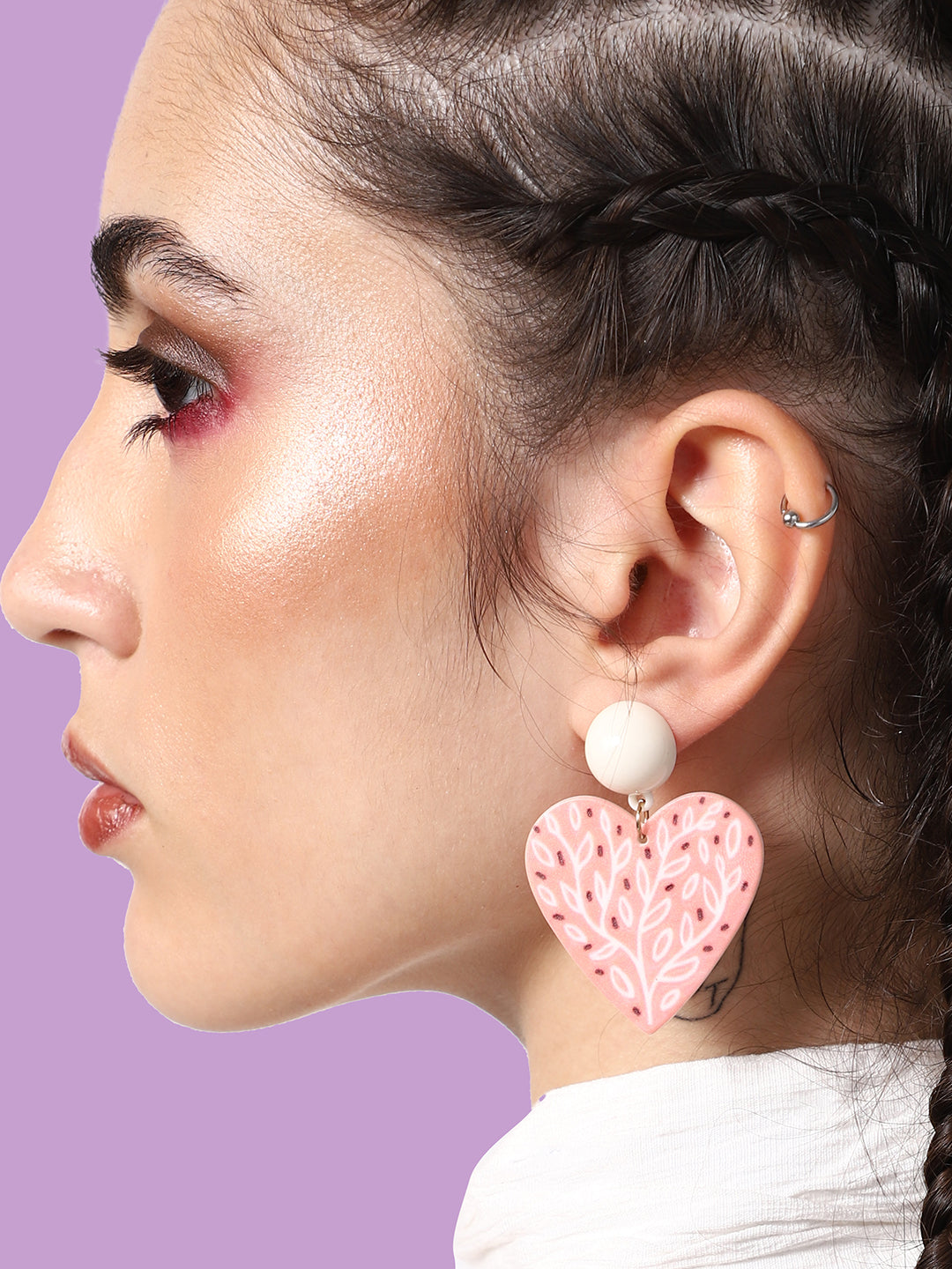 GOLD PLATED PARTY DESIGNER DROP EARRING FOR WOMEN
