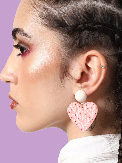 GOLD PLATED PARTY DESIGNER DROP EARRING FOR WOMEN