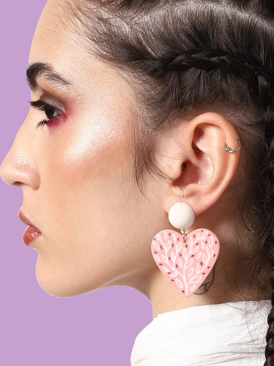 GOLD PLATED PARTY DESIGNER DROP EARRING FOR WOMEN