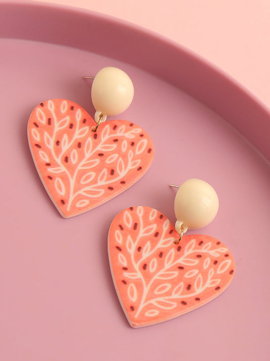 GOLD PLATED PARTY DESIGNER DROP EARRING FOR WOMEN