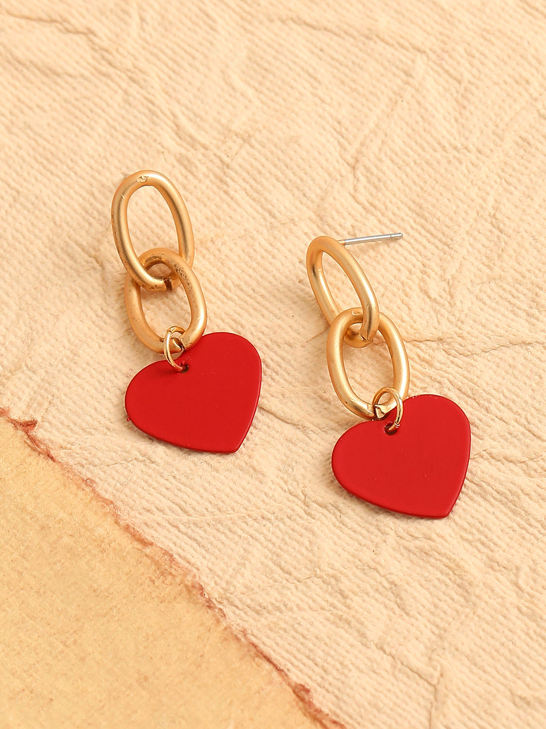 GOLD PLATED PARTY DESIGNER DROP EARRING FOR WOMEN