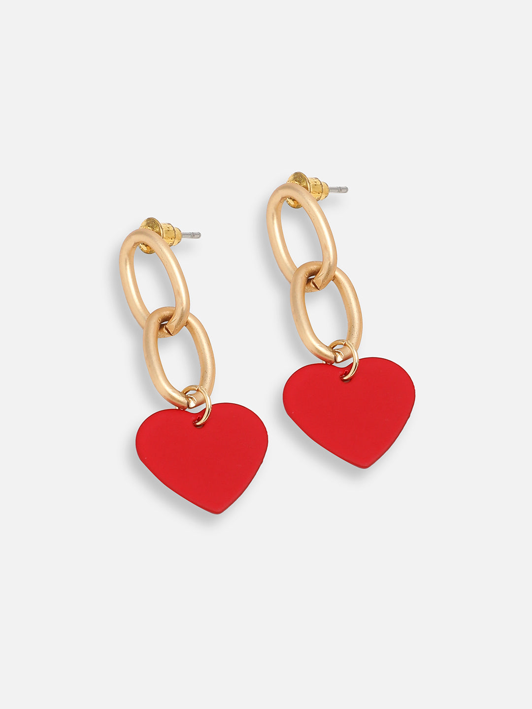 GOLD PLATED PARTY DESIGNER DROP EARRING FOR WOMEN