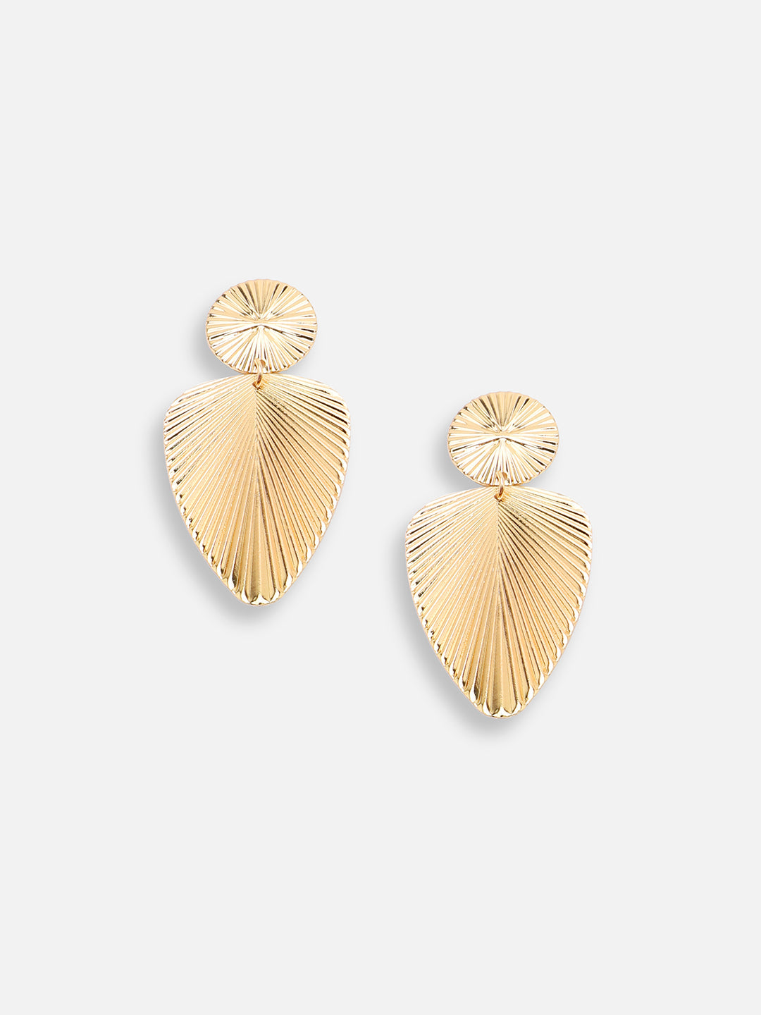 GOLD PLATED PARTY DESIGNER DROP EARRING FOR WOMEN
